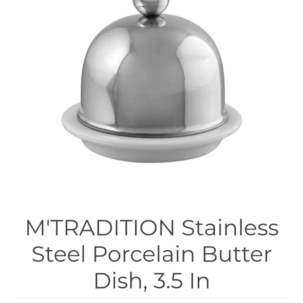 Mauviel M'TRADITION Butter Dish AUTHENTIC